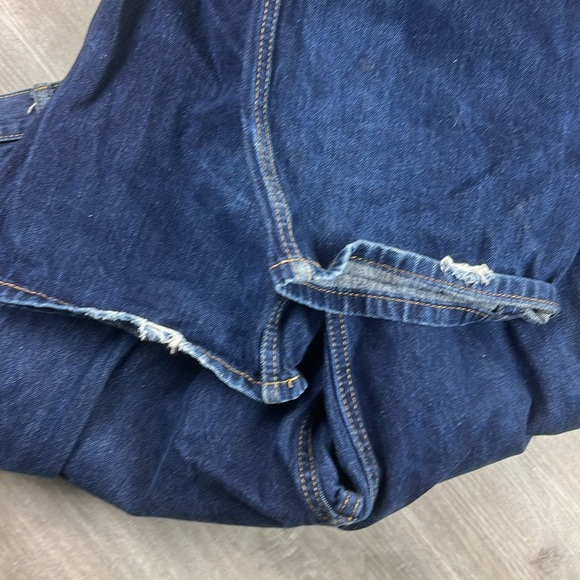 Levi’s 505 Dark denim jeans EUC W44 L30 - Picture 6 of 8